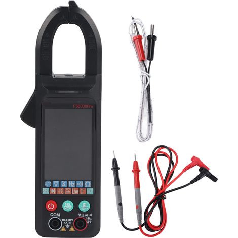 Pince ampèremétrique numérique FS8330Pro, multimètre à pince LCD haute précision, mesure tension et courant, portable pour usage industriel (1/5)