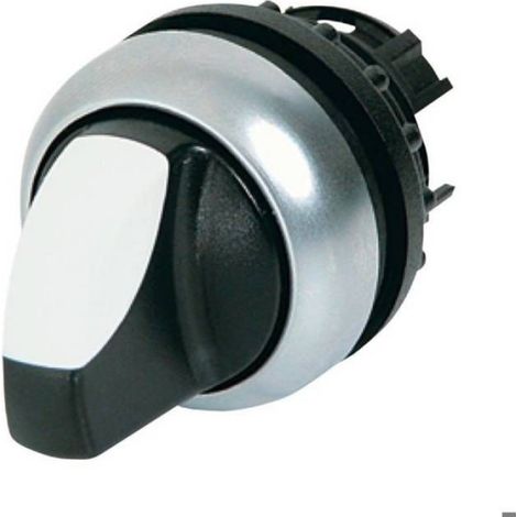 Commutateur Rotatif - M22-WK3 - 2 Positions 40° - Noir - Diamètre 29,7 mm - Hauteur 26,9 mm - 1 Pièce (1/3)
