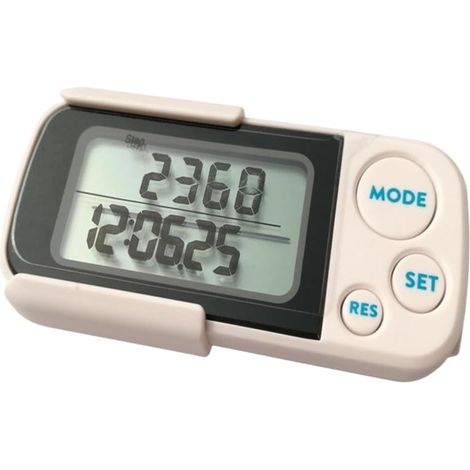 Grand Écran 3D Kilomètre Électronique Chronomètre Calories Podomètre 30 Jours Mémoire Million Marqueur en Cours D'exécution Lecture Précise (1/5)