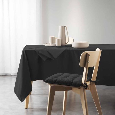 Nappe Rectangulaire "Mistral" 140x240cm Noir (1/3)