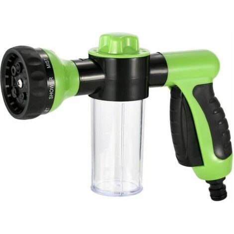 BUNTHAUS PA Multifunktionale Auto Schaum Wasser Pistole Garten Bewässerung Werkzeuge Hochdruck Washer Sprayer (1/4)