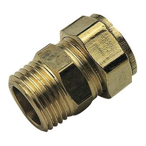 TAISHENGDA - Olivenförmiges Doppelkonus-Fitting M3/4" (20/27) für Kupfer Ø18 (1/5)
