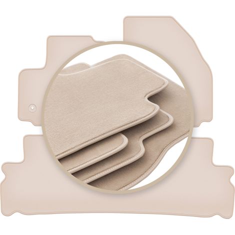 Tapis beiges PREMIUM pour : Ford S-MAX MK1 monospace 2012-2015 (1/5)