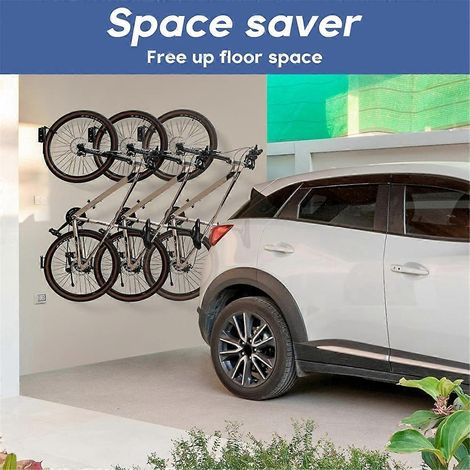 PACK Support mural pivotant pour vélo de garage -
