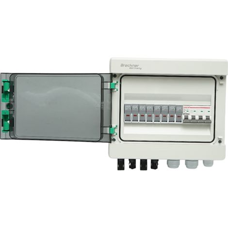 Quadro portafusibili da 12 moduli, dotato di trifase per impianti da 10-20KW Breckner Germany (1/5)