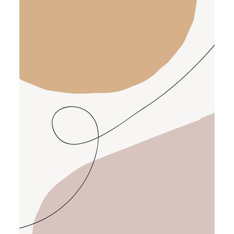 Papier peint panoramique - Boho - 212 cm x 255 cm (1/2)