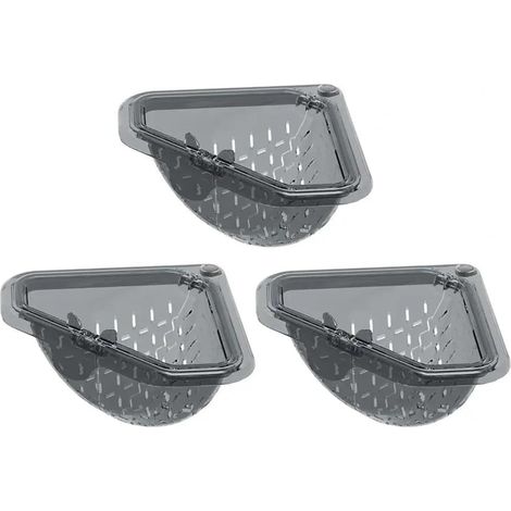 Panier d'égouttage magnétique pour évier, panier d'égouttage suspendu, panier d'égouttage pour déchets de cuisine et restes alimentaires 3 pièces (1/5)