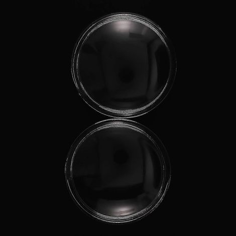 Juego de 2 faros antiniebla de 90 mm de diámetro con cristal templado antivaho Boris SZRH