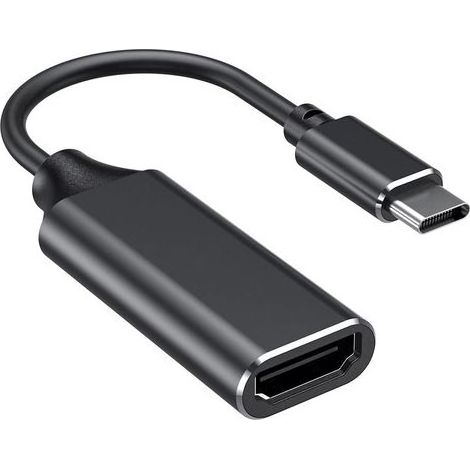 Adaptateur USB Type C à HDMI 4k (Thunderbolt 3 compatible) avec sortie audio vidéo pour Samsung Note 9/S9, Huawei Mate 20 etc (Black) (1/5)