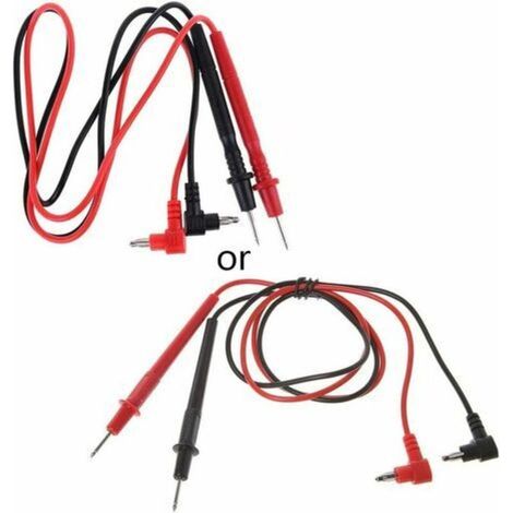 Universal test probe for digital multimeters, multimeter test needle tip, 10 A test probe with cable (1/5)