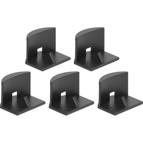 Set mit 5 selbstklebenden Wandhalterungen für Baseballkappen, Haken und Aufbewahrungsmöglichkeiten für Kopfhörer und Halsketten, schwarz. (1/5)