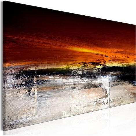 Tableau Imprimé "Honey Landscape Narrow" 45 x 135 cm (1/2)