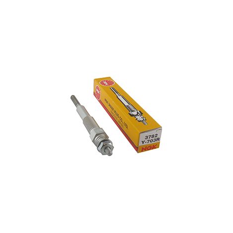 Vela de encendido de precalentamiento NGK Y-703R compatible con equipos de manipulación y generadores Honda.