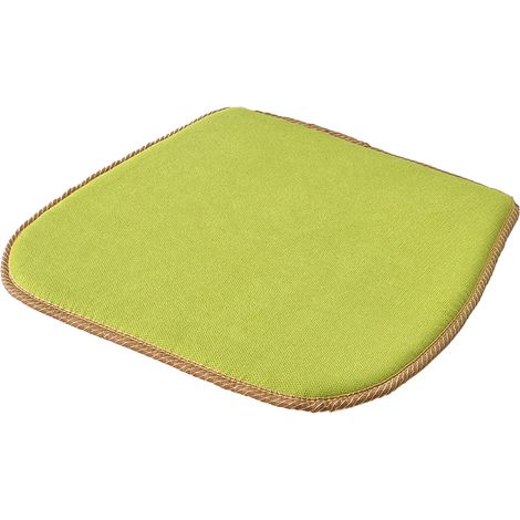 Coussin Chaise - Coton Lin - Pour Chaise De Salle À Manger Bureau Étudiant Banc - 40 x 40 cm - 1 Pièce (1/5)