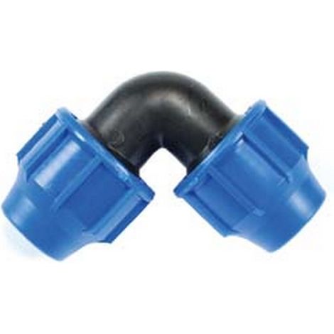 5PZ RACCORDO A COMPRESSIONE GOMITO 90° PN16 - ø mm.40x40