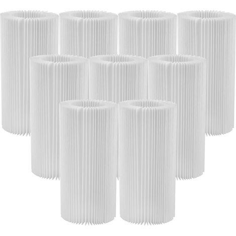 Paquete de 9 cartuchos de filtro de papel para piscinas - Repuestos para filtros de piscinas (1/5)