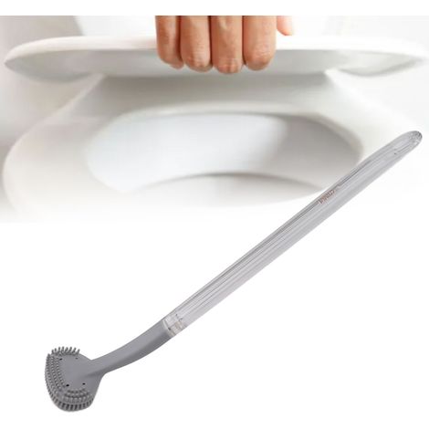 Kreative Kristall-Toilettenbürste für Zuhause, ideal zur Reinigung von Toiletten und Badezimmern, auch schwer zugänglicher Stellen. Weiche Borsten. (1/5)