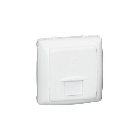 Prise RJ45 ASL numéris et internet 8 contacts blanc LEGRAND 086133 (1/2)