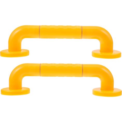 2pièces Barres Appui Salle de Bain Lot pour Douche Seniors avec Cercles Lumineux Sécurité Anti-dérapantes (1/5)