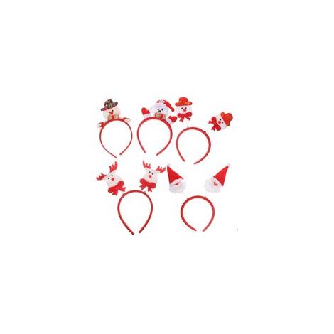 9paquet Lot De Serre-têtes De Noël Avec Motifs De Père Noël Sapin Et Rennes Pour Accessoires De Fête Et Cosplay