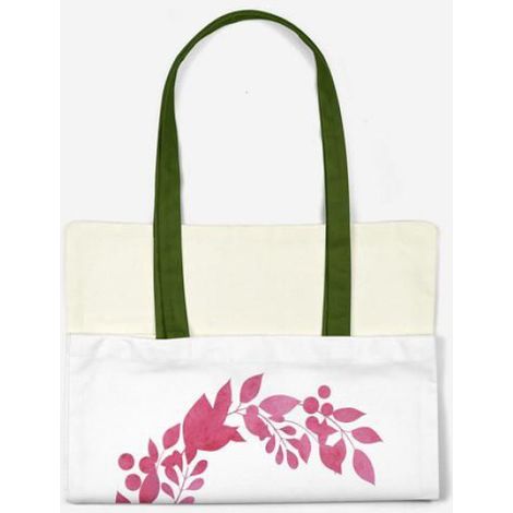 Sac Shopping - Tote Bag Coton - 34x40 cm - Anse Longue Épaule - Réutilisable Pliable - 1 Pièce (1/4)