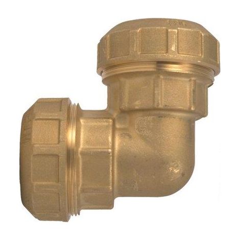 GOMITO A COMPRESSIONE PN25 750 ITAP - OTTONE MM 20X20- 4 pezzi
