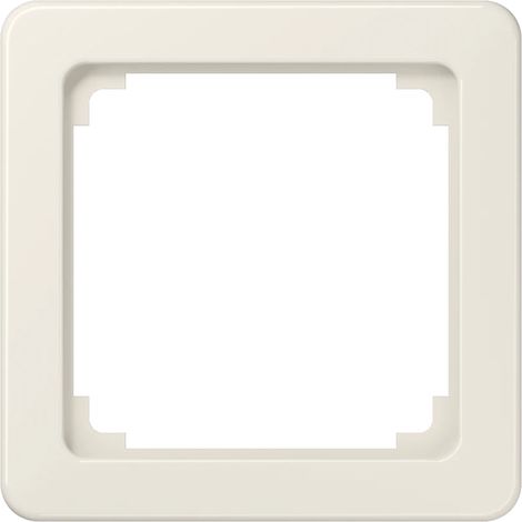 Jung Telaio intermedio 50 x 50 mm, termoplastico, bianco, montaggio verticale e orizzontale 590 Z