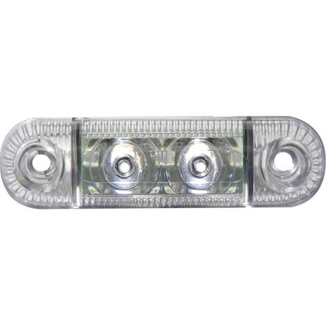 N/A Luce di ingombro laterale 12 V, 24 V SecoRüt Vetro trasparente (1/2)