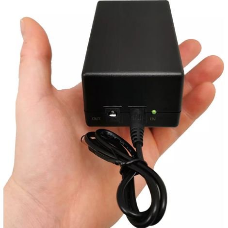Ultra Secure – Alimentation de secours 12V – Batterie UPS 44,4Wh – Courant 1000mA – Transformateur 12V 1A inclus – Pour systèmes de sécurité (1/3)