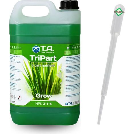 T.A. TriPart Grow 10 Liter Basisdünger Wachstumsdünger Pflanzendünger (1/4)