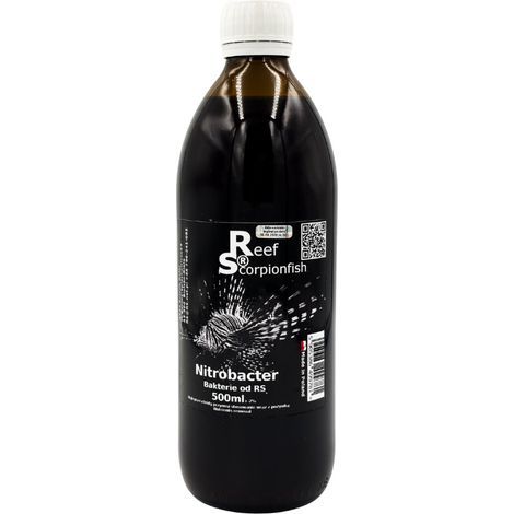 Nitrobacter 500 ml, bacteria para acuario de pez escorpión de arrecife