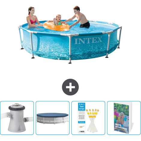 Frame Pool Rund - 305x76 cm - 5-teilig SCB129 (1/5)