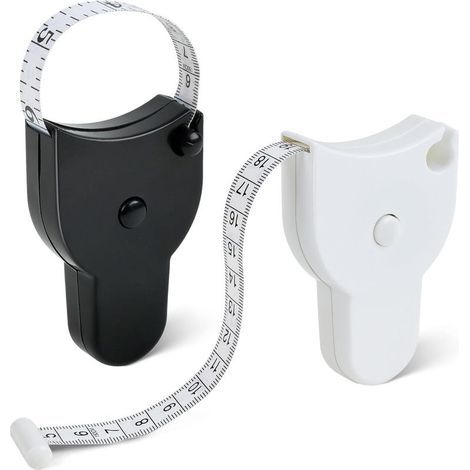2-Piece Sewing Tape Measure, Double-Sided Body Measuring Tape for Body Measurements, Retractable Sewing Tape Measure (1/5)