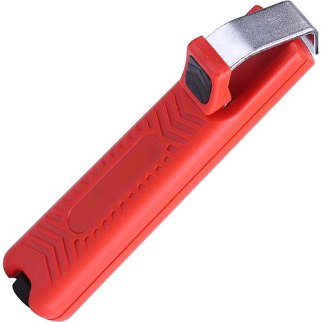 Mini-pince à dénuder et à sertir pour câbles en PVC et caoutchouc (8-28 mm) (1/5)
