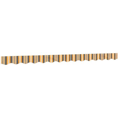 Maison Exclusive - Tissu de remplacement de cantonnière d’auvent rayure jaune gris (1/5)