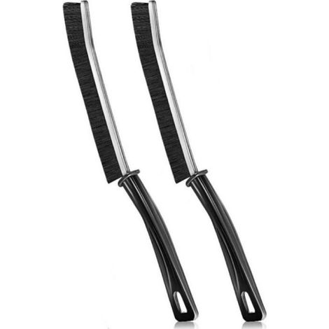Ensemble de 5 brosses de nettoyage, poils durs, angle 15°, alliage métallique, cuisine salle de bain (1/5)