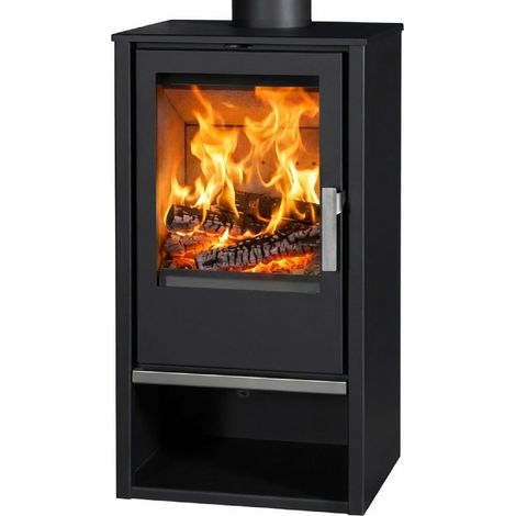 Victoria Kaminofen Capri Schwarz mit 7,6 kW (1/3)