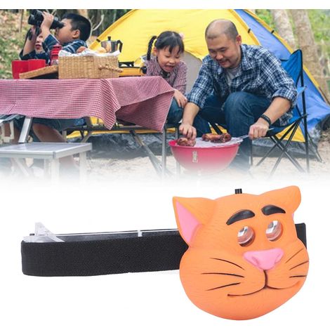 Tierstirnlampe, Kinderstirnlampe, LED-Stirnlampe mit Cartoon-Motiv, Spielzeugstirnlampe für Kinder (1/5)