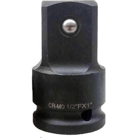 Adaptateur pour douille à impact OTN 1/2 pouce vers 1 pouce femelle-mâle, acier au chrome-molybdène (1/4)