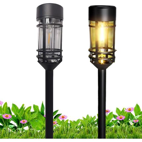 Solar Pathway Lights, Waterproof Garden Stake Lights, Outdoor Walkway Lamp, Energy-Saving Led, Auto On/off, Patios Lawns Backyard Paths, Weather-Resistant Lamps (1/5)