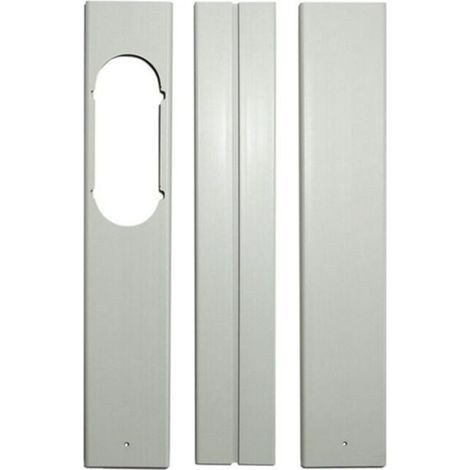 3-teiliges, verstellbares, tragbares Fenstermontage-Set für Klimaanlagenzubehör – 55 cm