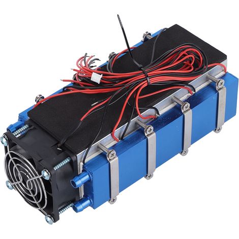 TEC1-12706 DC12V 576W Thermoelektrischer Kühler mit 8 Chips für Haustierbetten, DIY-Kühlgerät für kleine Räume (1/5)