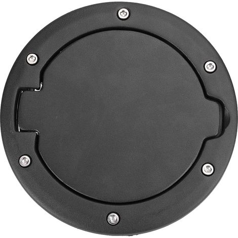 Bouchon D'huile de Voiture Couvercle de Bouchon de Réservoir de Carburant Accessoire Automatique Noir Adapté pour Wrangler JK (1/5)