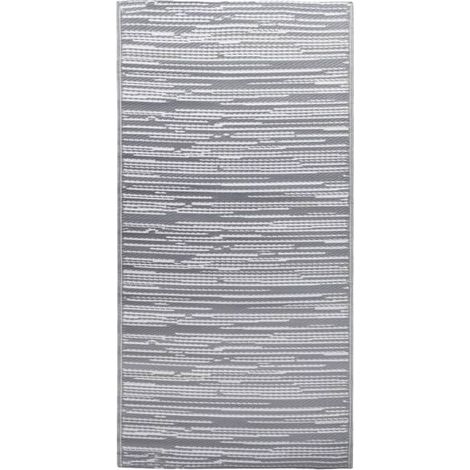 Tapis d'extérieur gris ARAKIL 120x180 cm PP (1/5)