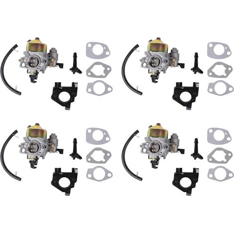 Carburateur 4X, moteur Honda GX390 GX340 Predator 11 CV 13 CV, pompes à eau 16100-ZE3-V01 WT40XK1 WT40XK2 WT40XK3 (1/5)