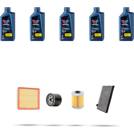 Kit tagliando 4 FILTRI e 5L OLIO compatibile con Renault Espace IV 1.9 Dci 88kw dal 2002 (1/5)