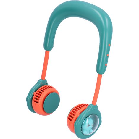 Ventilateur de cou portable pour enfants, mini ventilateur électrique portable rechargeable par USB, idéal pour la maison et les activités (1/5)