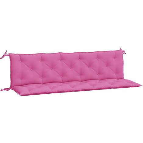 Maison Exclusive - Gartenbank-Auflagen 2 Stk. Rosa Oxford-Gewebe