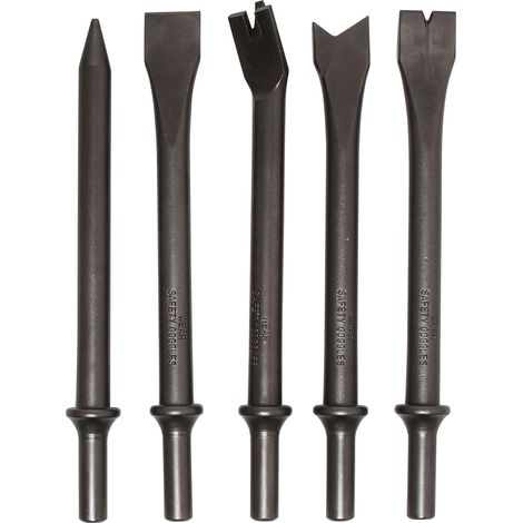 Juego cinceles BGS Technic acero manganeso 10 mm metal