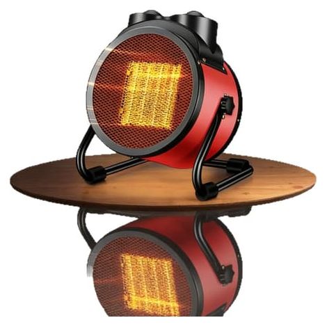 [RM] Chauffage de serre, 2000 W PTC à chauffage rapide avec protection contre la surchauffe, 3 vitesses (1/4)